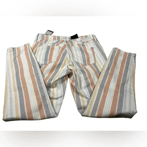 Mavi Tess  Spring Stripe High Rise Skinny Jeans Size 28 - Picture 8 of 10